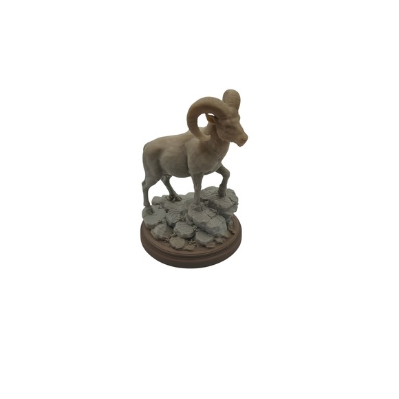 Other - Bighorn Sheep Ram Figurine Wildlife Statue Mountain Animal Rustic Decor 4.5 Inch